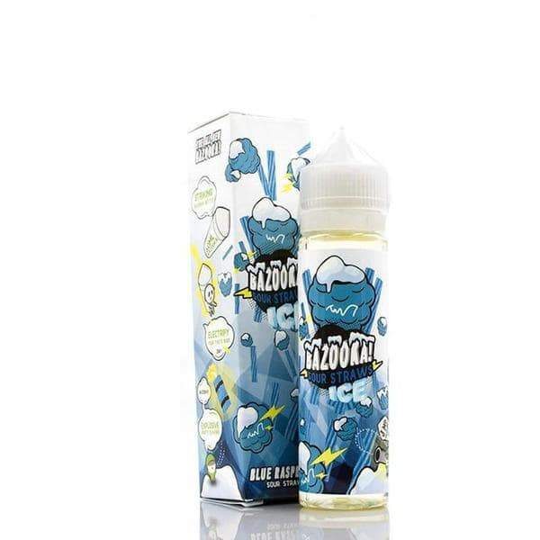 BAZOOKA – BLUE RASPBERRY ICE SOUR STRAWS – 60ML