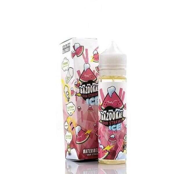 BAZOOKA – WATERMELON ICE SOUR STRAWS – 60ML