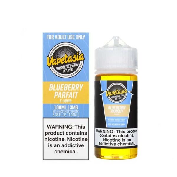 BLUEBERRY PARFAIT BY VAPETASIA 100ML