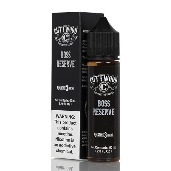 BOSS RESERVE BY CUTTWOOD – 60ML EDITION