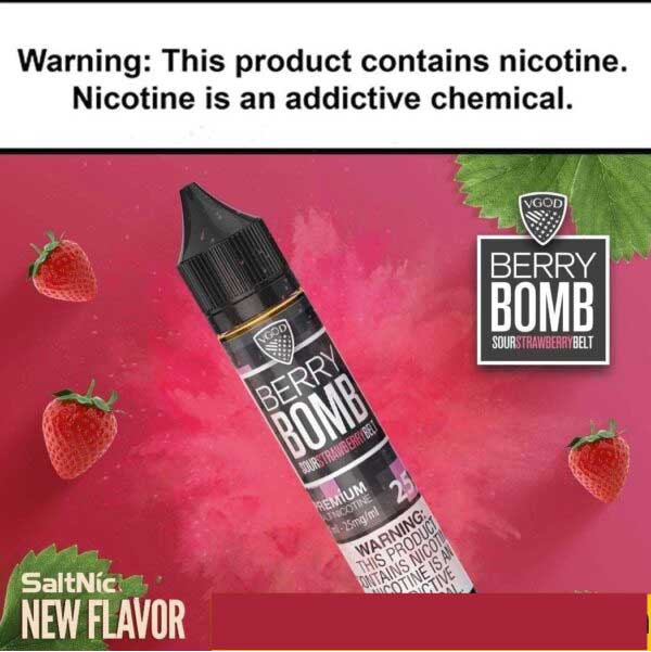 Berry Bomb By VGOD SaltNic Labs 30ml