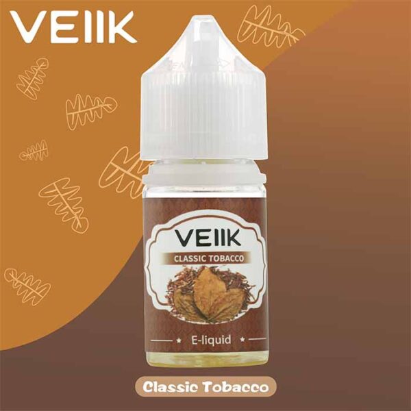 CLASSIC TOBACCO BY VEIIK VAPOR SALTS 30ML