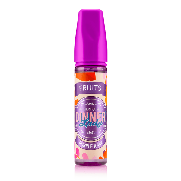 DINNER LADY FRUITS E-LIQUID PURPLE RAIN 60ML