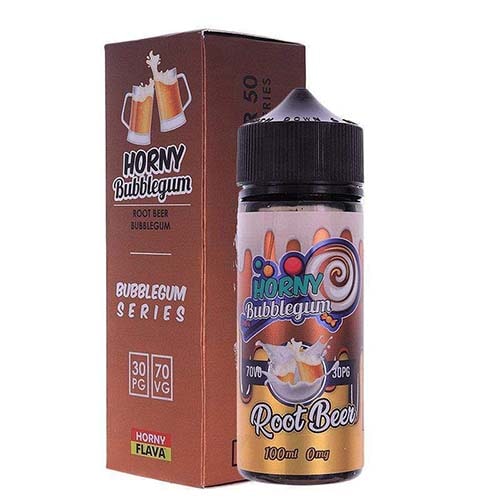 HORNY BUBBLEGUM ROOT BEER 120ML E-LIQUID