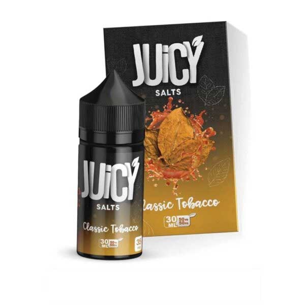 JUICY SALTS – CLASSIC TOBACCO 30ML