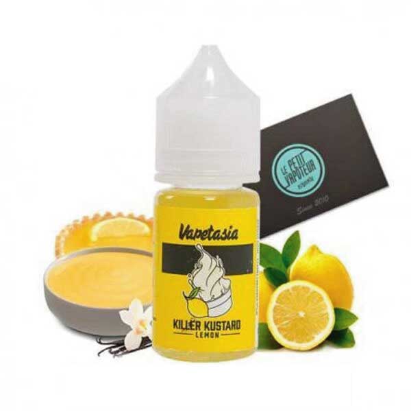 KILER KUSTARD LEMON – VAPETASIA SALTS – 30ML