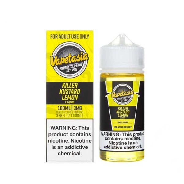 KILLER KUSTARD LEMON BY VAPETASIA 100ML