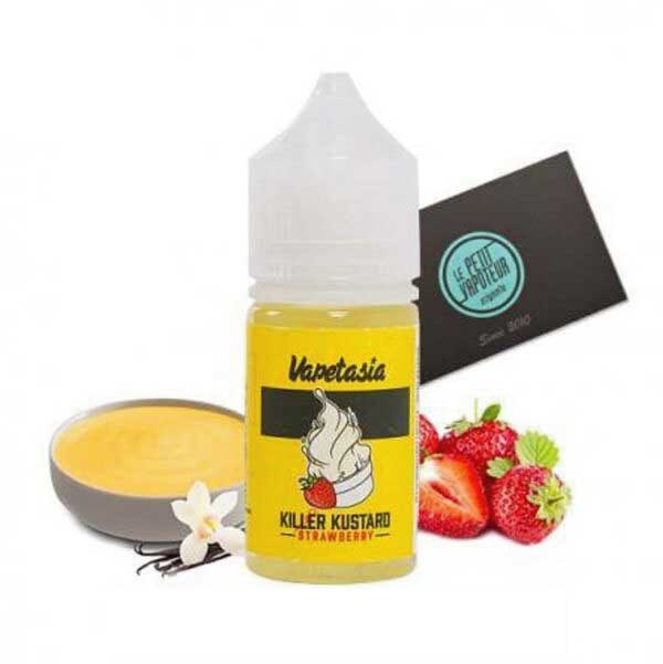 Killer Kustard Strawberry by Vapetasia Salts 30ml