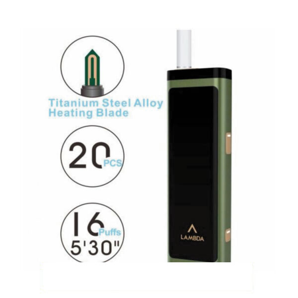 LAMBDA T3 Heat Not Burn Tobacco (Army Green)