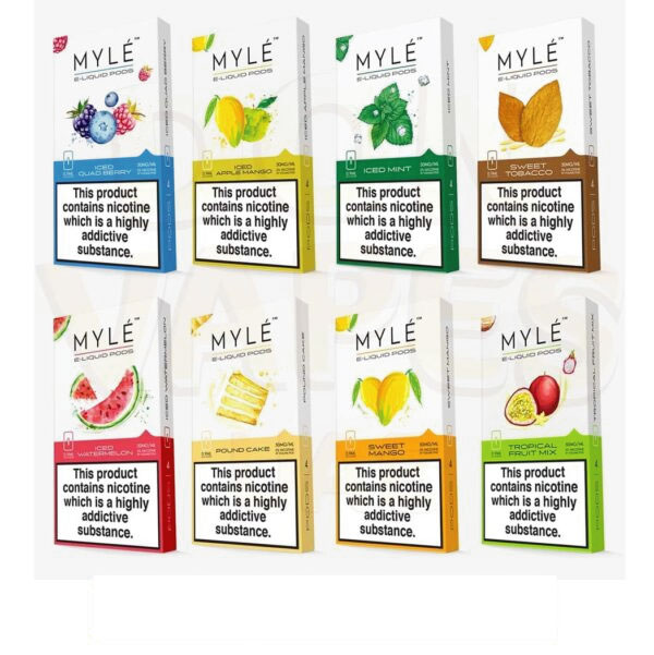 Myle old pods