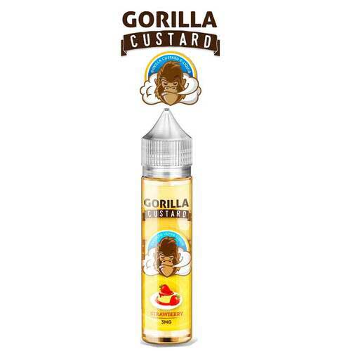 STRAWBERRY BY GORILLA CUSTARD 60ML