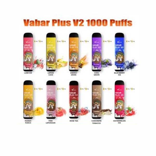 VABAR PLUS V2 IN DUBAI DISPOSABLE VAPE 1000 PUFFS