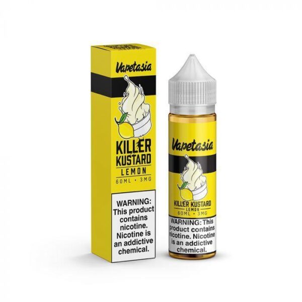 VAPETASIA – KILLER KUSTARD LEMON – 60ML