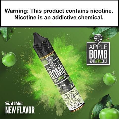 VGOD SaltNic Apple Bomb 30ml Nic Salt Vape Juice