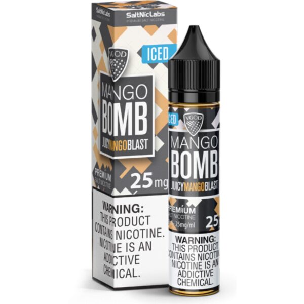 VGOD SaltNic Iced Mango Bomb eLiquid 30ml