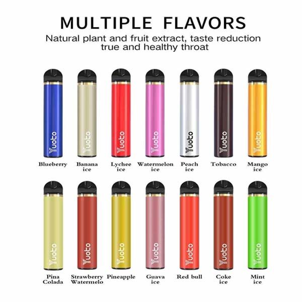 Yuoto Disposable Vape Starter Kit 900mAh 1500 Puffs