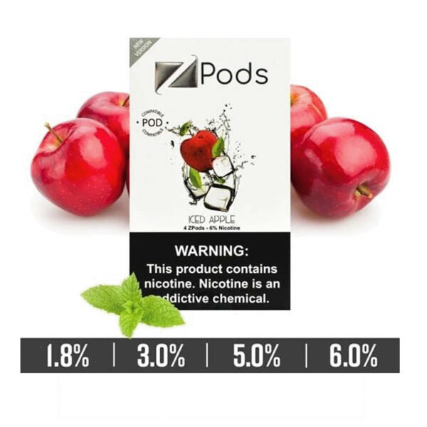 ZIIP POD ICED APPLE FOR JUUL