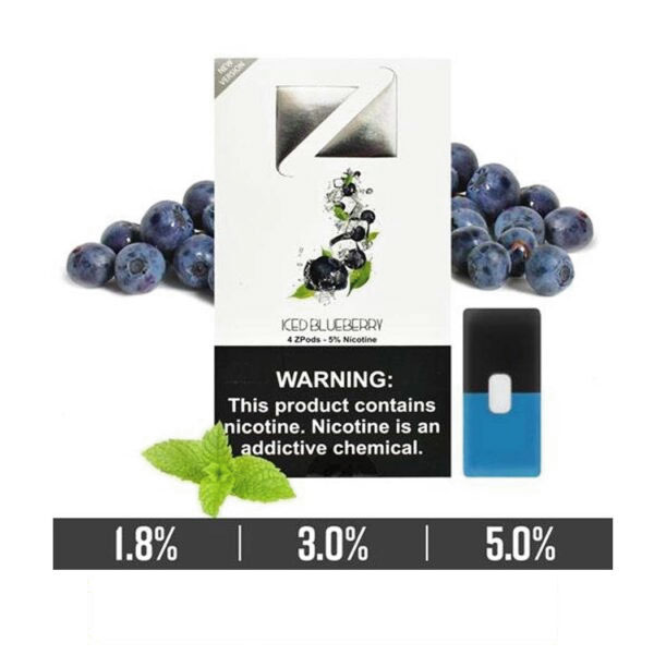 ZIIP POD ICED BLUEBERRY FOR JUUL