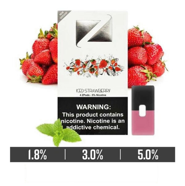 ZIIP POD ICED STRAWBERRY FOR JUUL