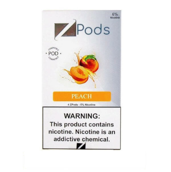 ZIIP POD PEACH FOR JUUL