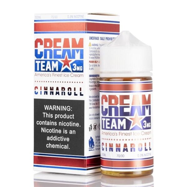 CINNAROLL – CREAM TEAM E-LIQUID – 100ML