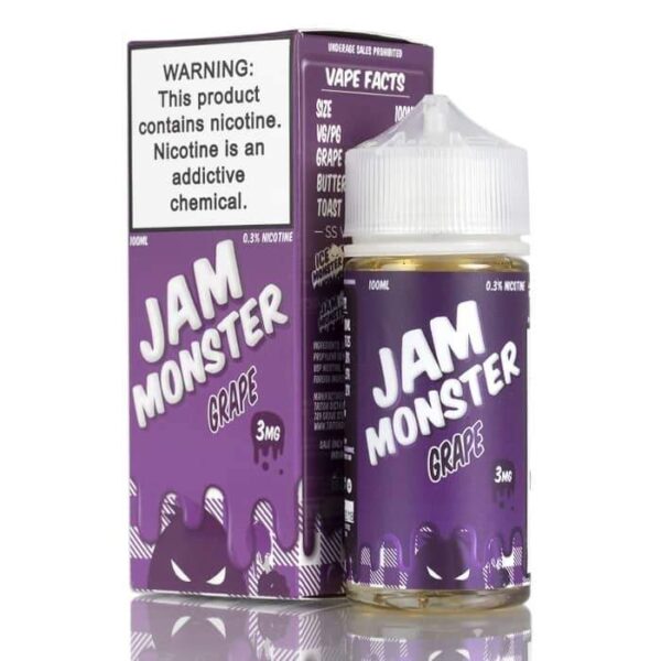 GRAPE – JAM MONSTER LIQUIDS – 100ML