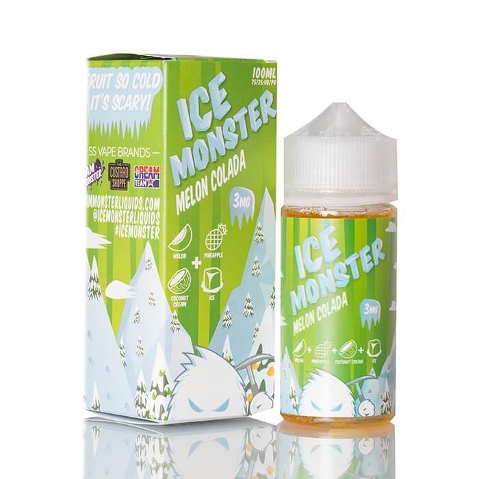 ICE MONSTER – MELON COLADA BY JAM MONSTER LIQUIDS – 100ML