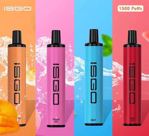 ISGO PARIS DISPOSABLE VAPE 1500 PUFFS