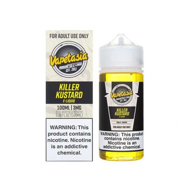 KILLER KUSTARD BY VAPETASIA 100ML