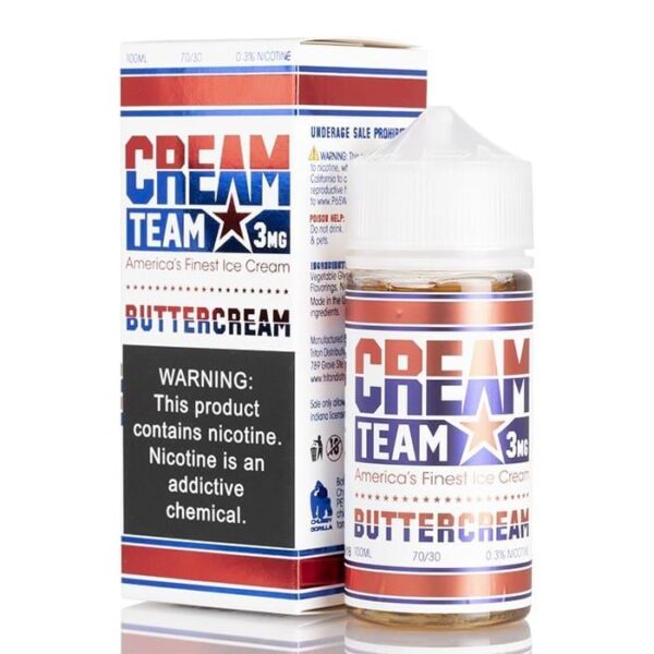 BUTTERCREAM – CREAM TEAM E-LIQUID – 100ML