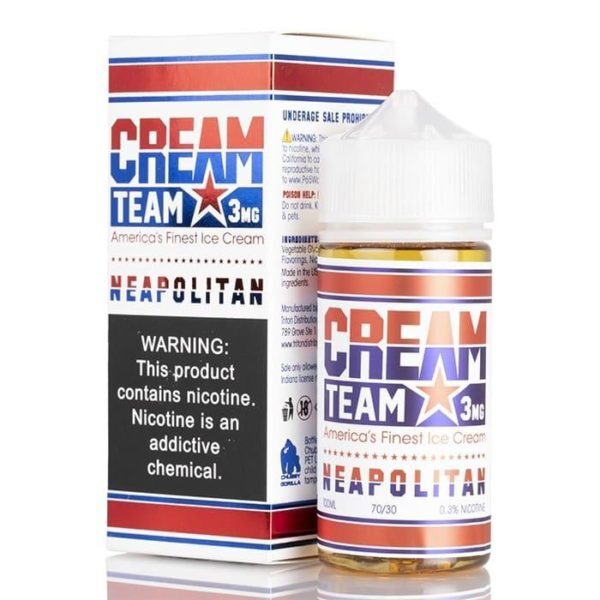 NEAPOLITAN – CREAM TEAM E-LIQUID – 100ML