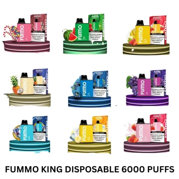 FUMMO KING DISPOSABLE 6000 PUFFS IN UAE