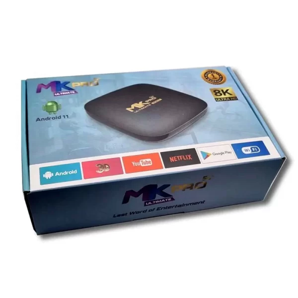 MK Pro 5G Ultimate Edition Android 11 Smart TV Box S905L